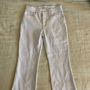 Madewell Women's Cream Jeans